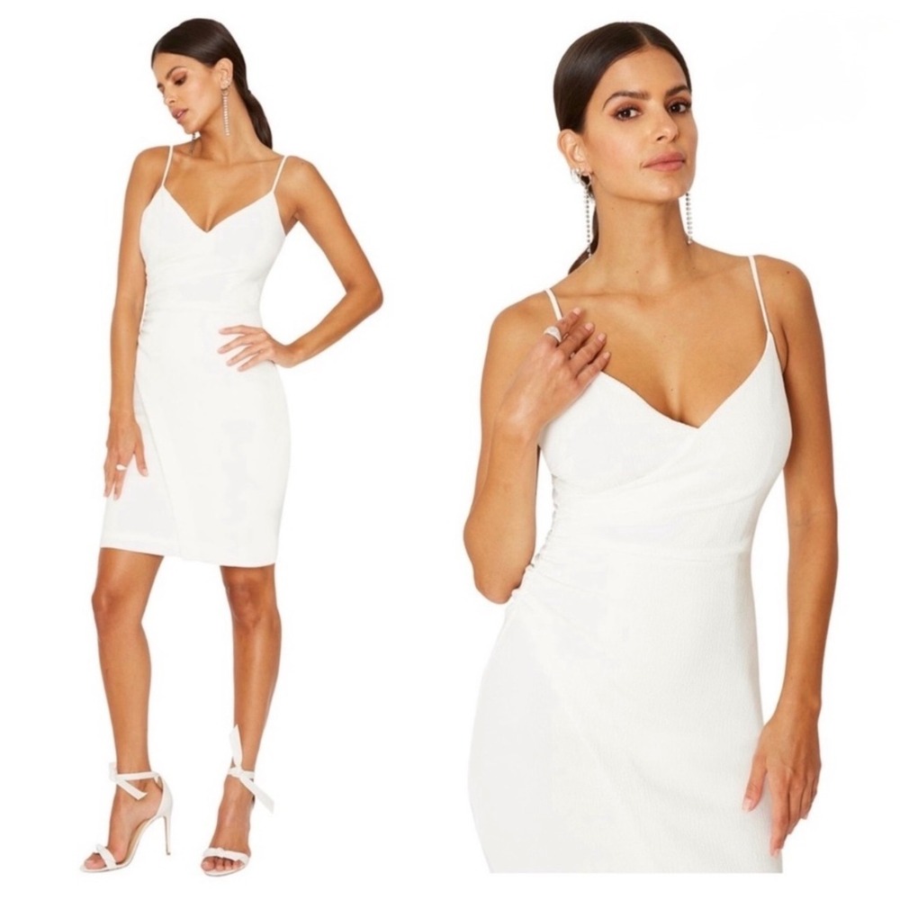 NWT Black Halo Esthero Crepe Body-Con‎ Dress Sz 8 $345